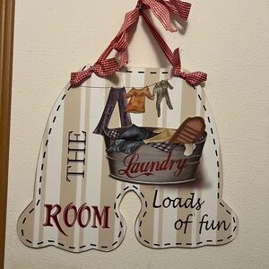 Cute laundry sign